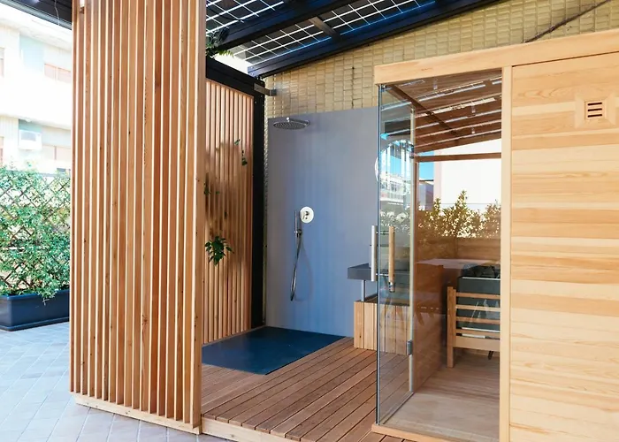 公寓 Luxury Penthouse With Sea View - Center 佩斯卡拉